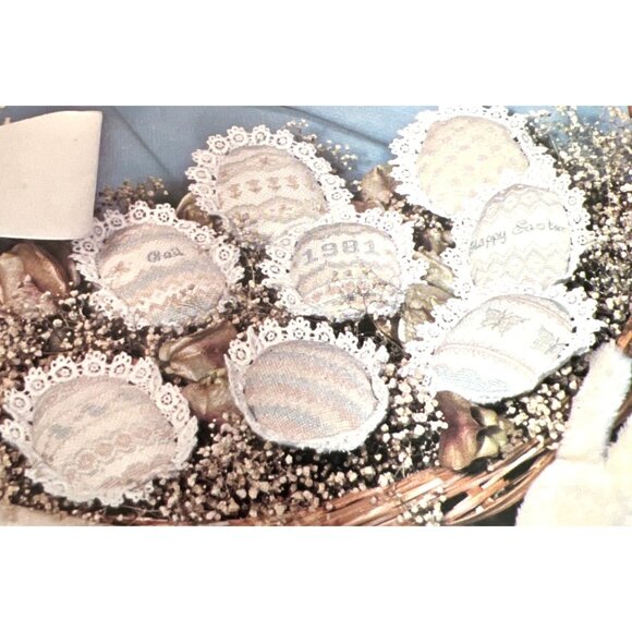 Easter Elegance Cross Stitch Pattern Book By Forever Friends Needlework Designs - Picture 3 of 3